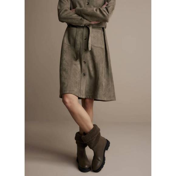 NEW SUMMUM teddy boots in clay - Picture 3 of 6